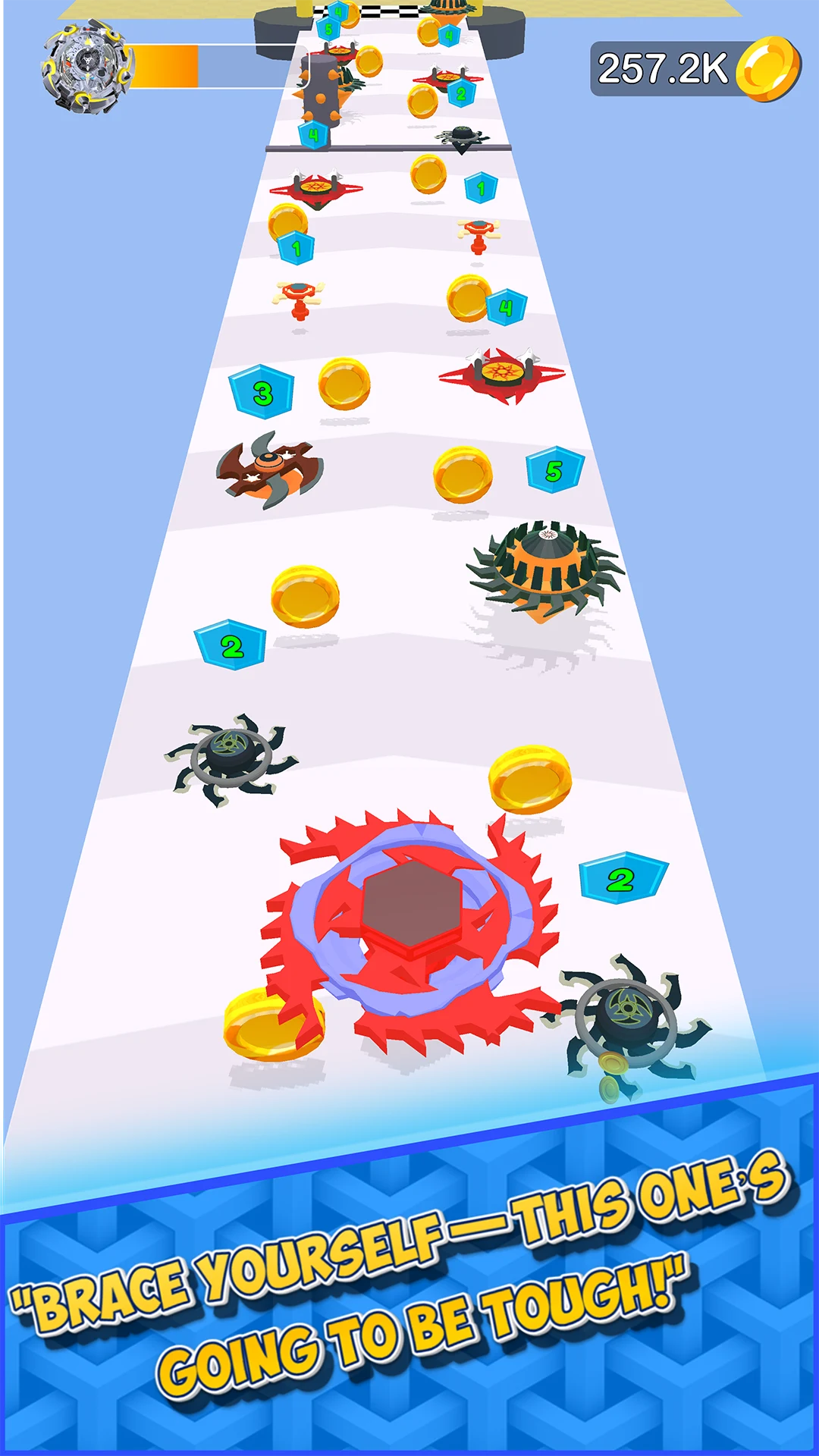 Spin Runner: Merge Battle screenshot